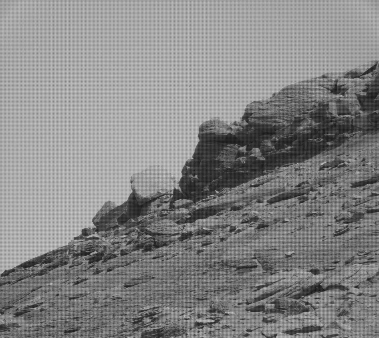 Nasa's Mars rover Curiosity acquired this image using its Mast Camera (Mastcam) on Sol 3571