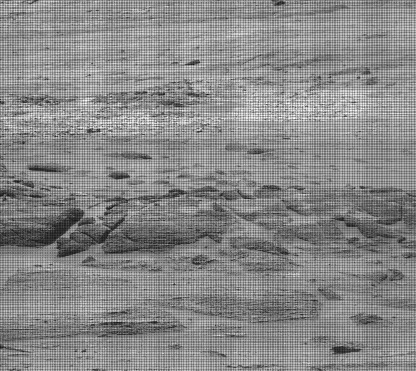 Nasa's Mars rover Curiosity acquired this image using its Mast Camera (Mastcam) on Sol 3573