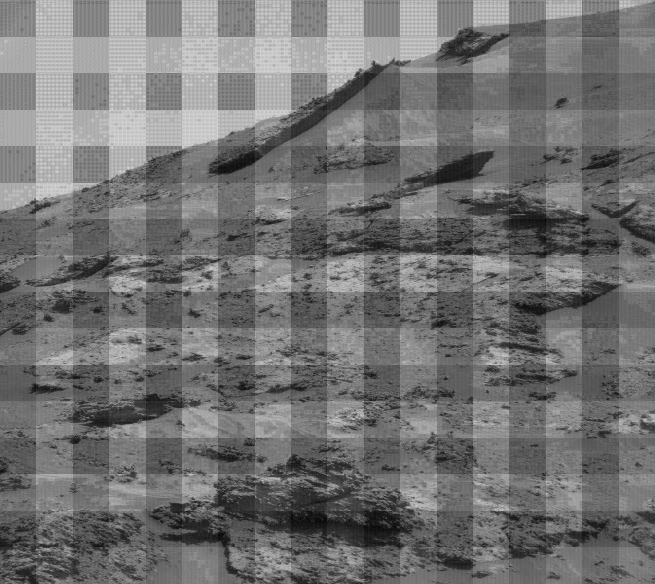 Nasa's Mars rover Curiosity acquired this image using its Mast Camera (Mastcam) on Sol 3573