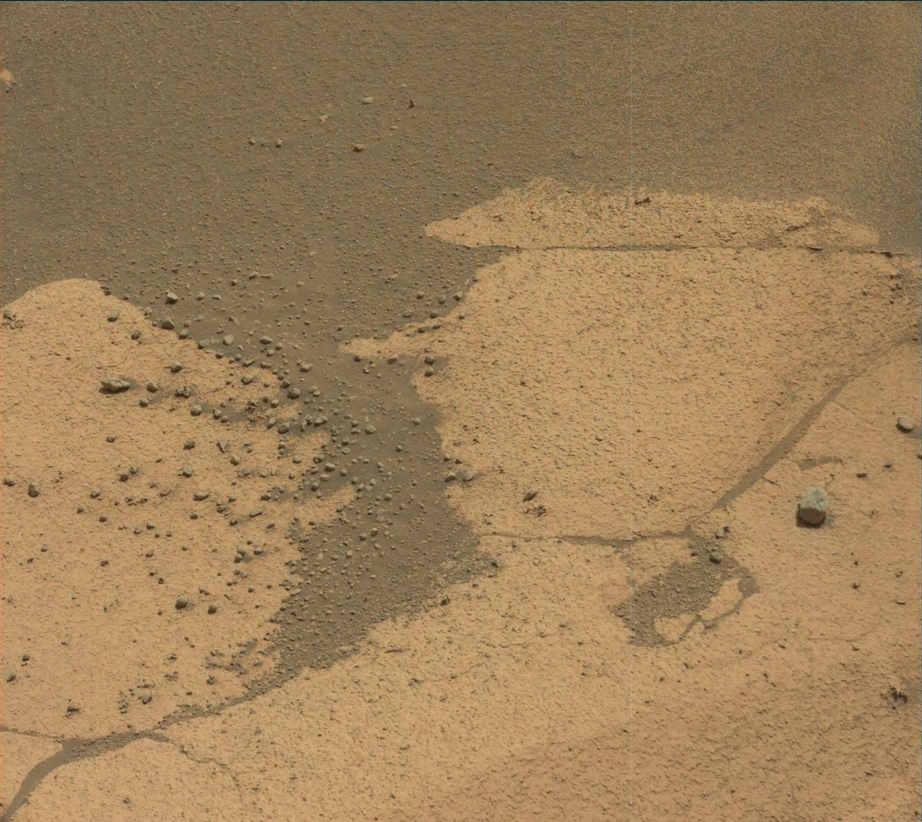 Nasa's Mars rover Curiosity acquired this image using its Mast Camera (Mastcam) on Sol 3574