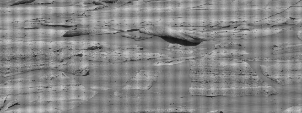 Nasa's Mars rover Curiosity acquired this image using its Mast Camera (Mastcam) on Sol 3575
