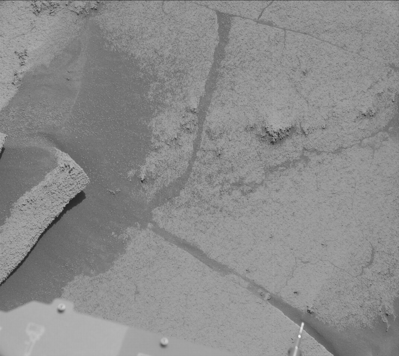 Nasa's Mars rover Curiosity acquired this image using its Mast Camera (Mastcam) on Sol 3576