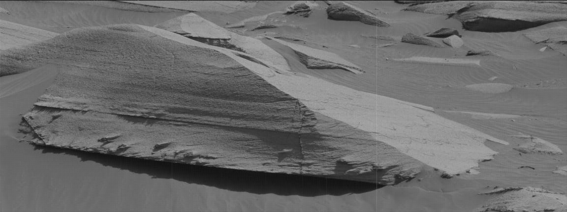 Nasa's Mars rover Curiosity acquired this image using its Mast Camera (Mastcam) on Sol 3578