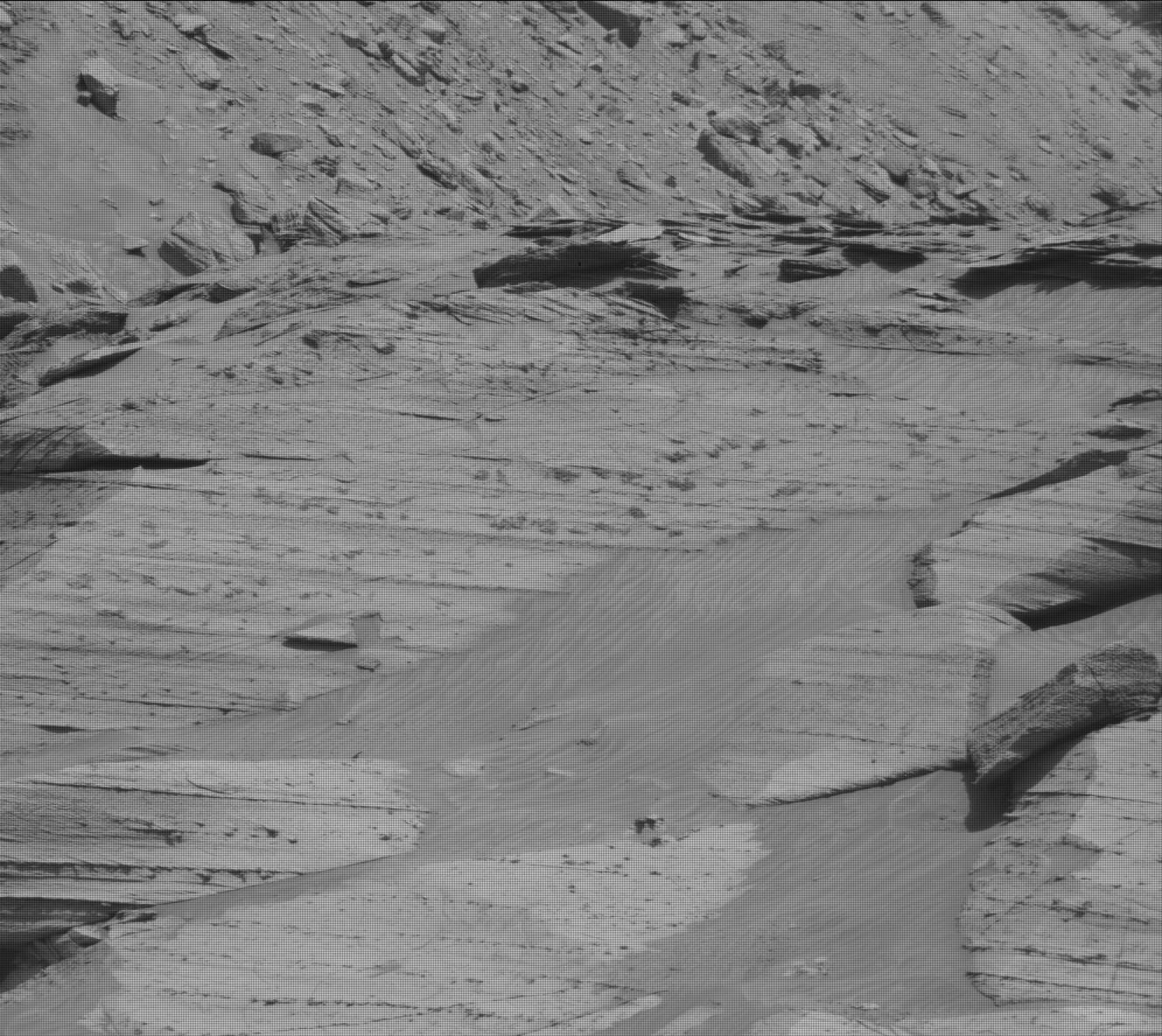 Nasa's Mars rover Curiosity acquired this image using its Mast Camera (Mastcam) on Sol 3580