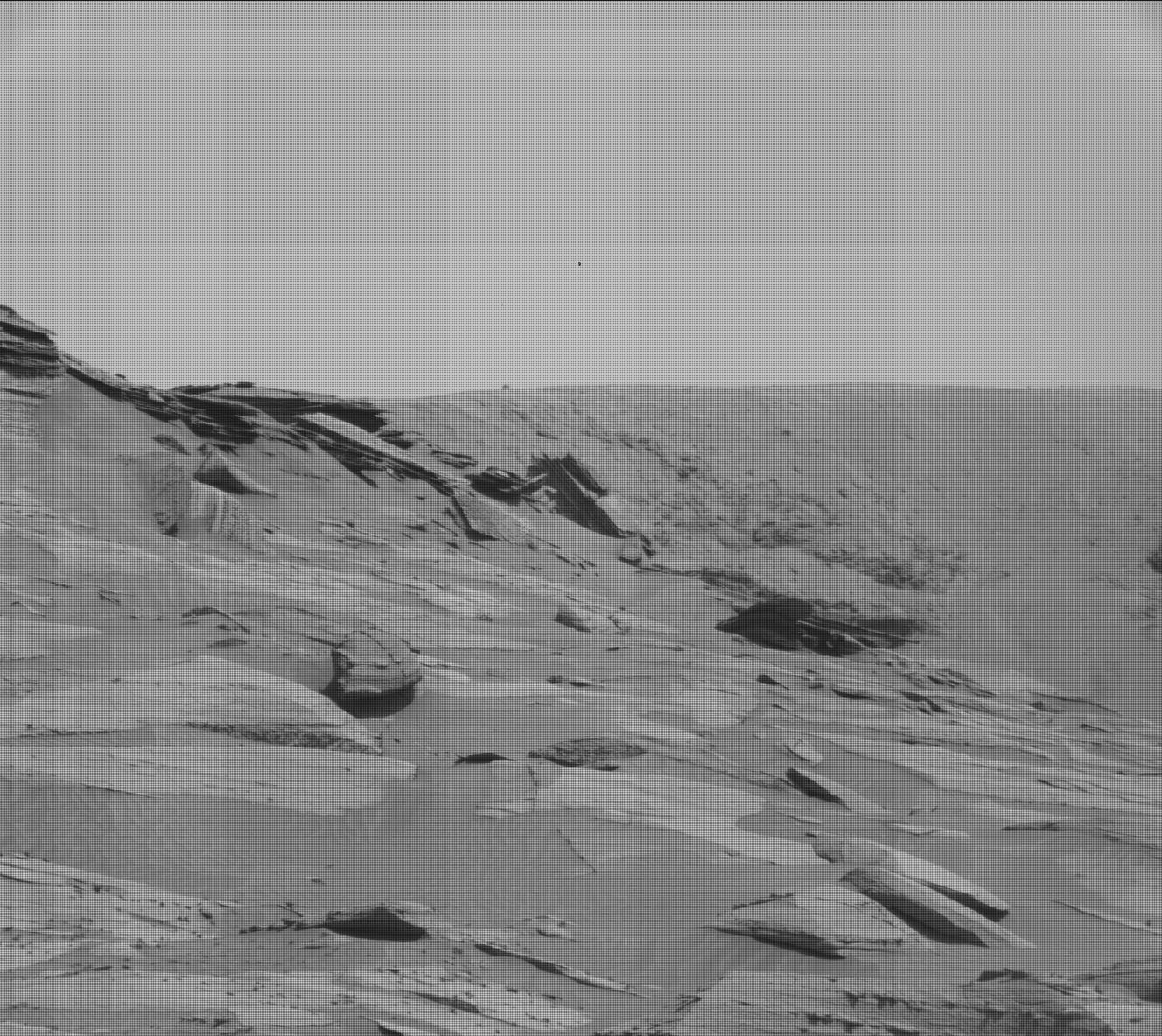 Nasa's Mars rover Curiosity acquired this image using its Mast Camera (Mastcam) on Sol 3580