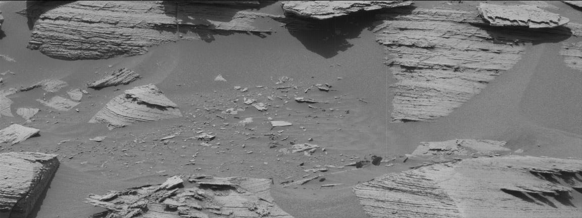 Nasa's Mars rover Curiosity acquired this image using its Mast Camera (Mastcam) on Sol 3582