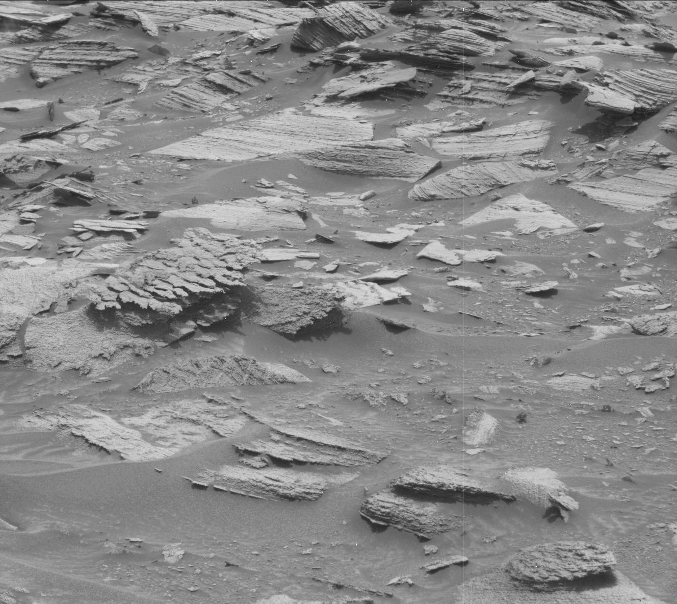 Nasa's Mars rover Curiosity acquired this image using its Mast Camera (Mastcam) on Sol 3592