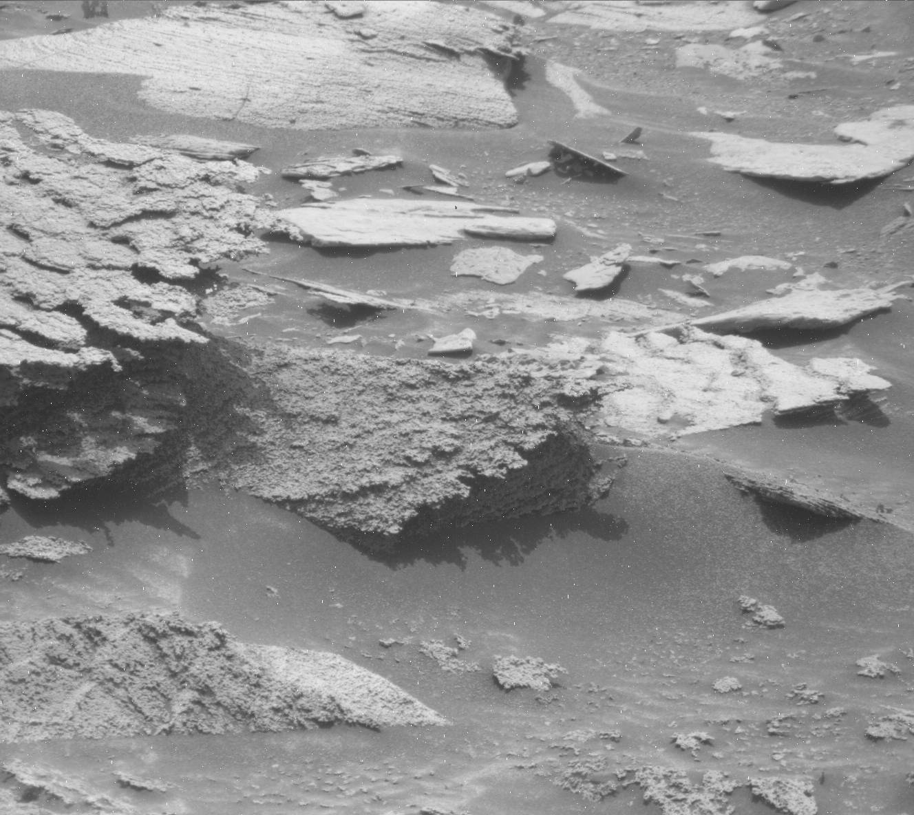 Nasa's Mars rover Curiosity acquired this image using its Mast Camera (Mastcam) on Sol 3592