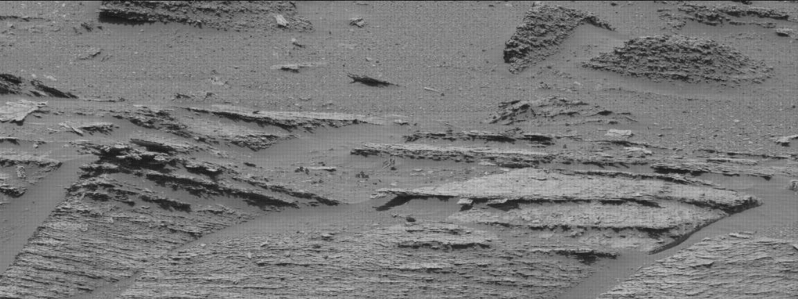 Nasa's Mars rover Curiosity acquired this image using its Mast Camera (Mastcam) on Sol 3596