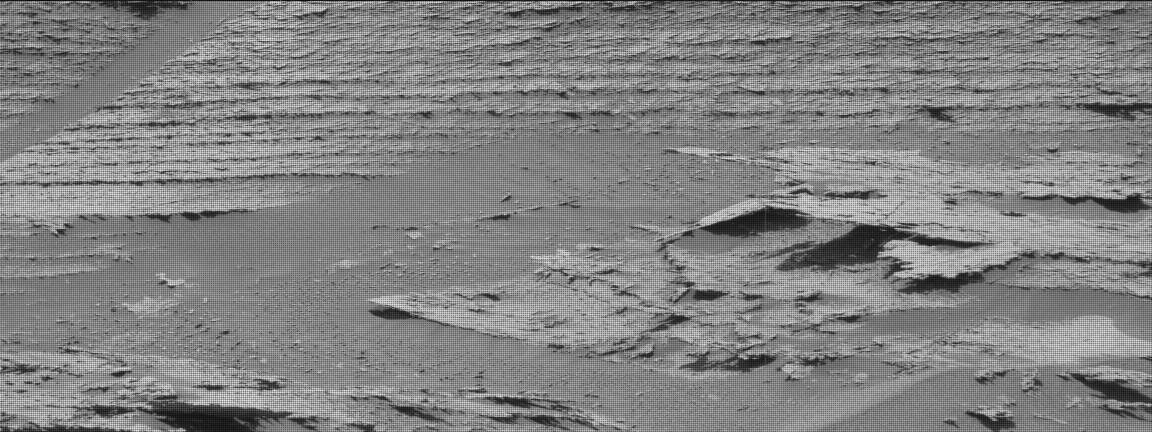Nasa's Mars rover Curiosity acquired this image using its Mast Camera (Mastcam) on Sol 3596