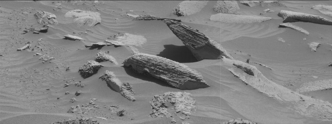 Nasa's Mars rover Curiosity acquired this image using its Mast Camera (Mastcam) on Sol 3601