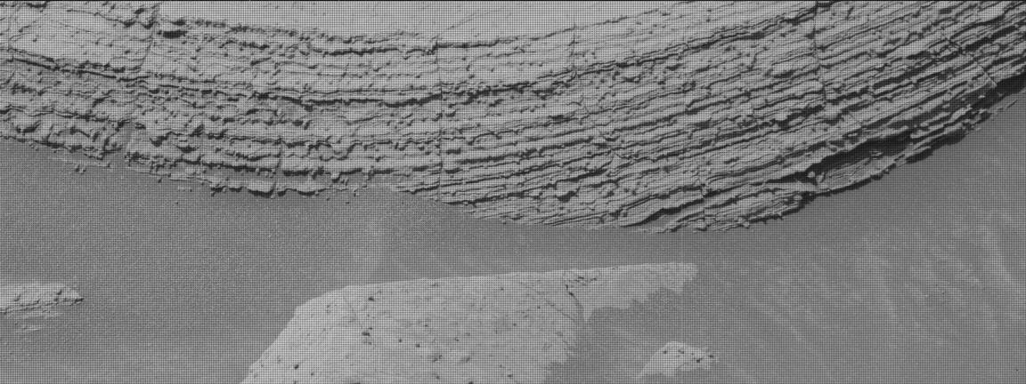 Nasa's Mars rover Curiosity acquired this image using its Mast Camera (Mastcam) on Sol 3602