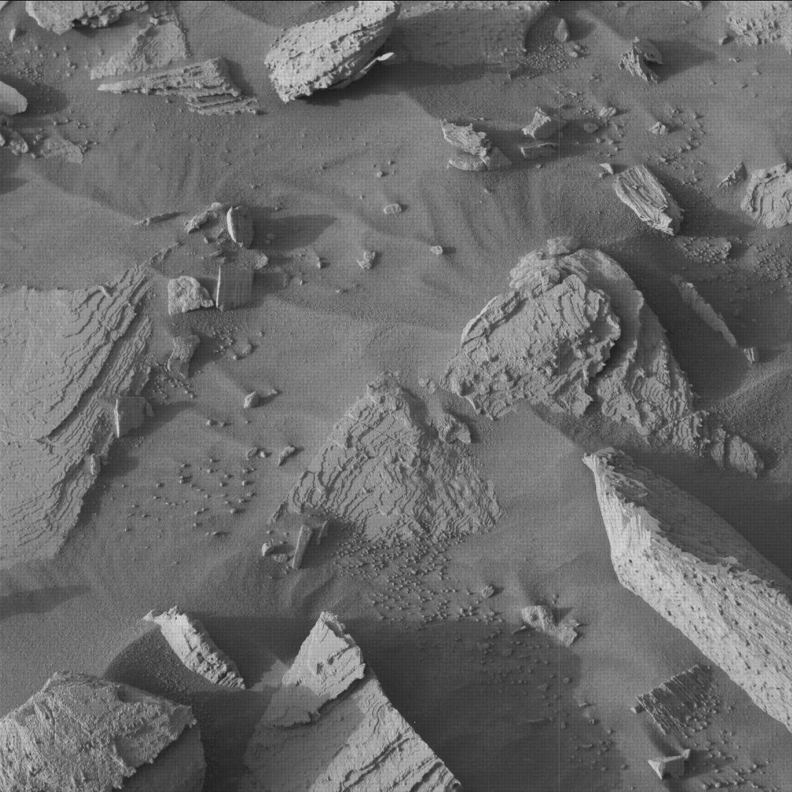 Nasa's Mars rover Curiosity acquired this image using its Mast Camera (Mastcam) on Sol 3603