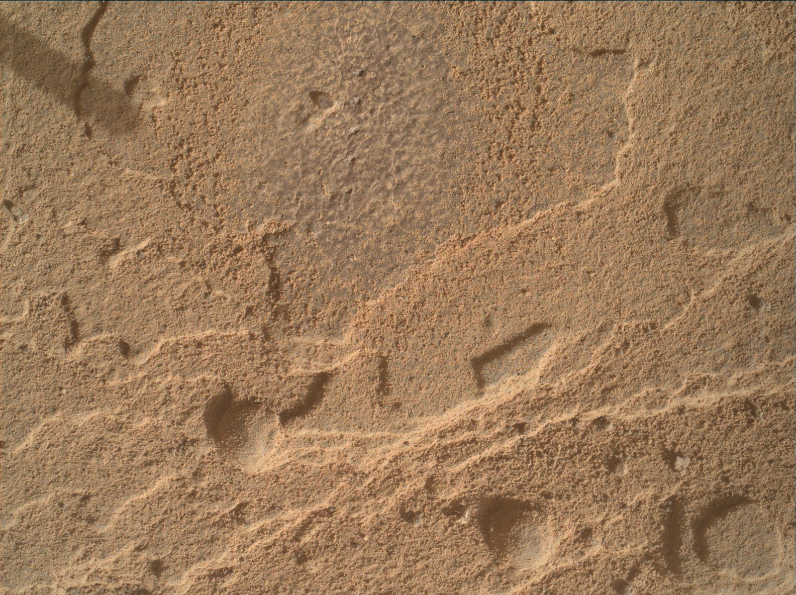 Nasa's Mars rover Curiosity acquired this image using its Mars Hand Lens Imager (MAHLI) on Sol 3603