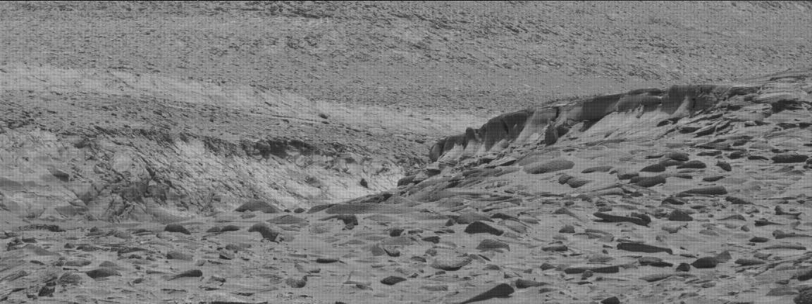 Nasa's Mars rover Curiosity acquired this image using its Mast Camera (Mastcam) on Sol 3605