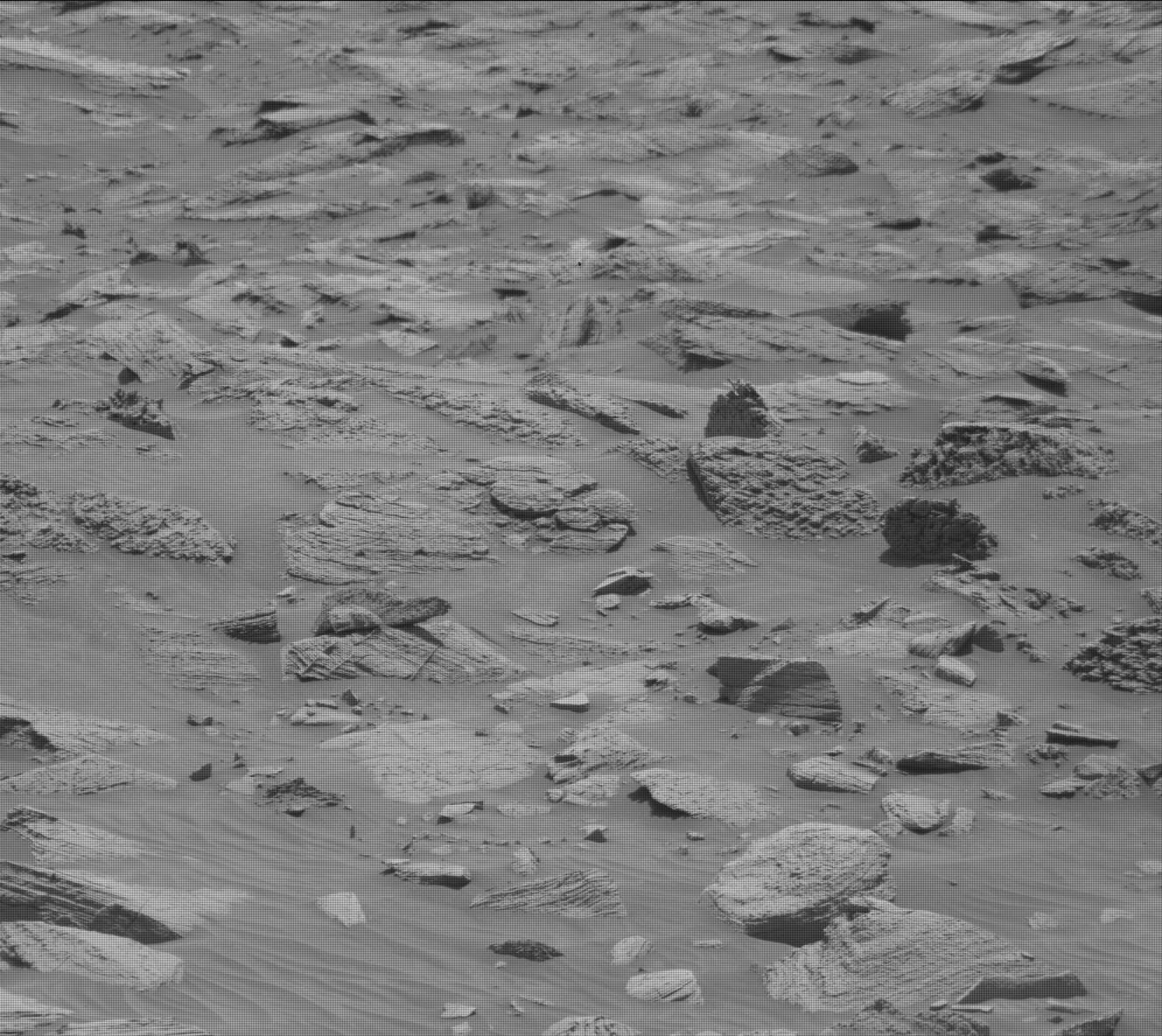 Nasa's Mars rover Curiosity acquired this image using its Mast Camera (Mastcam) on Sol 3605