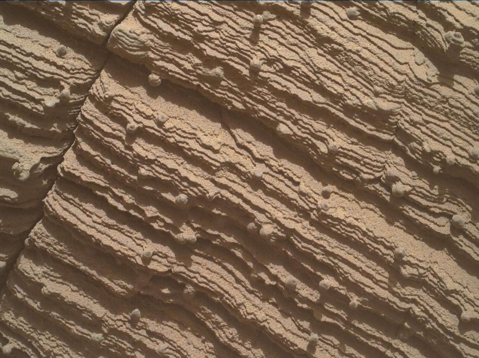 Nasa's Mars rover Curiosity acquired this image using its Mars Hand Lens Imager (MAHLI) on Sol 3605