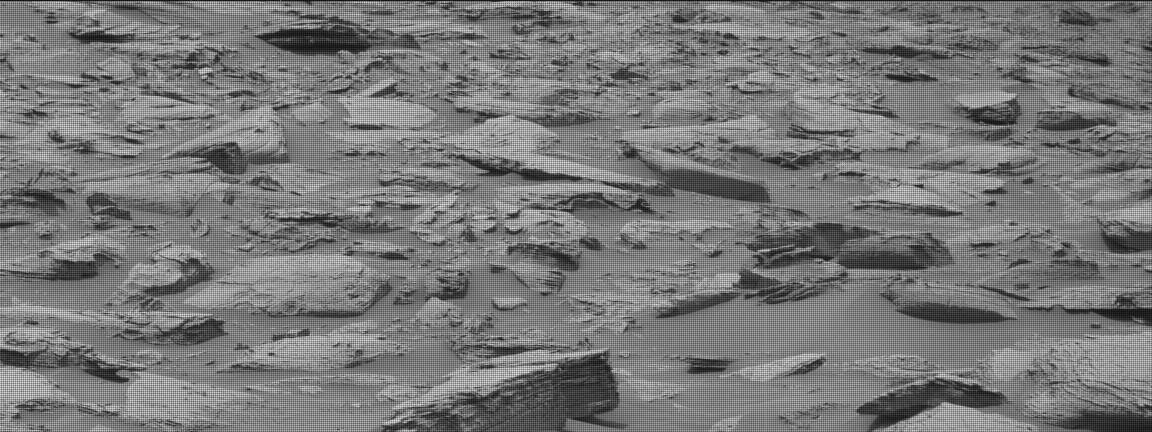 Nasa's Mars rover Curiosity acquired this image using its Mast Camera (Mastcam) on Sol 3613