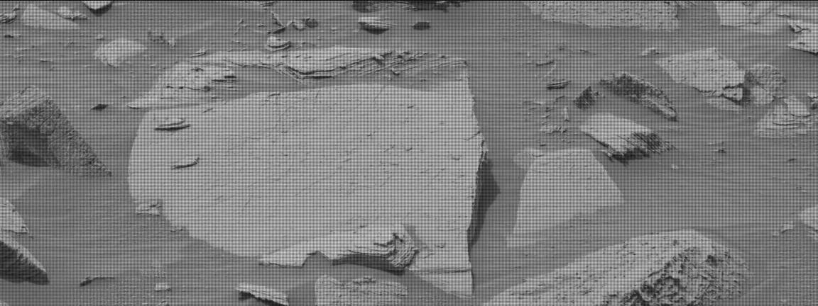 Nasa's Mars rover Curiosity acquired this image using its Mast Camera (Mastcam) on Sol 3625