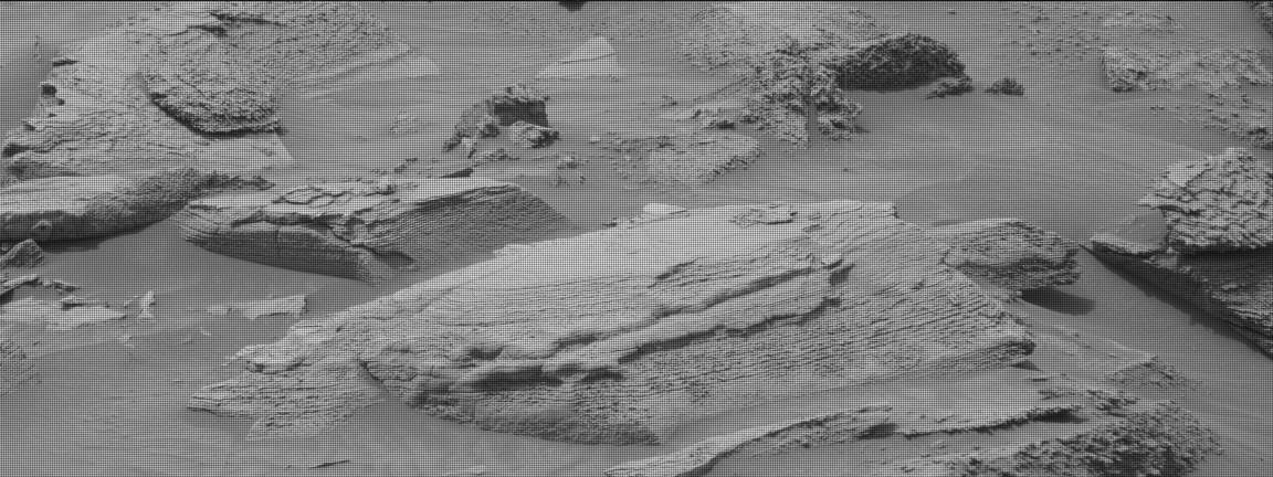 Nasa's Mars rover Curiosity acquired this image using its Mast Camera (Mastcam) on Sol 3628