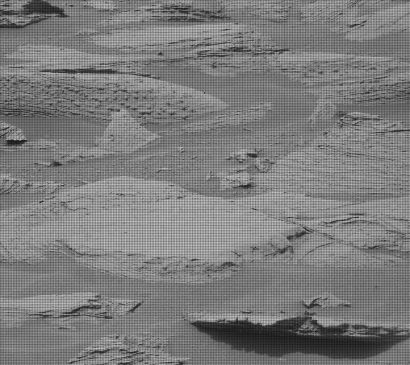 Nasa's Mars rover Curiosity acquired this image using its Mast Camera (Mastcam) on Sol 3628