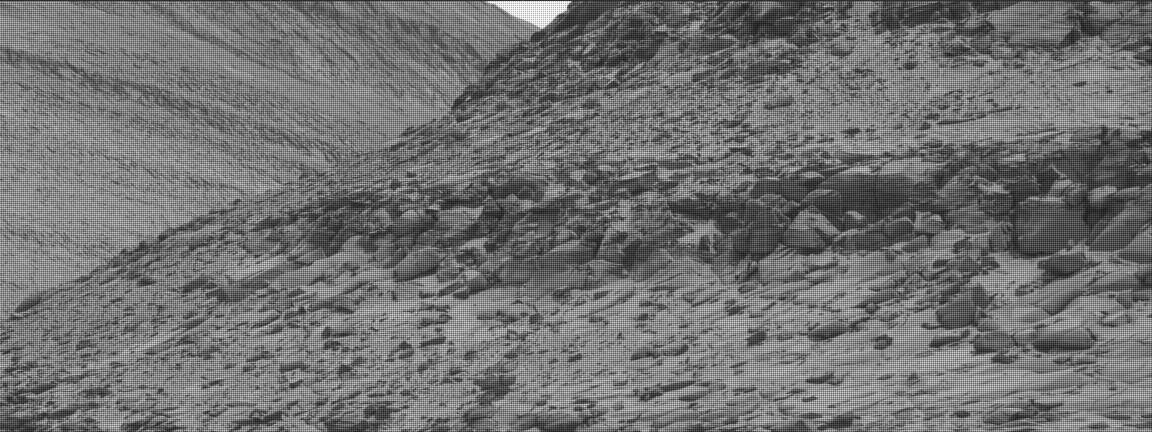 Nasa's Mars rover Curiosity acquired this image using its Mast Camera (Mastcam) on Sol 3633