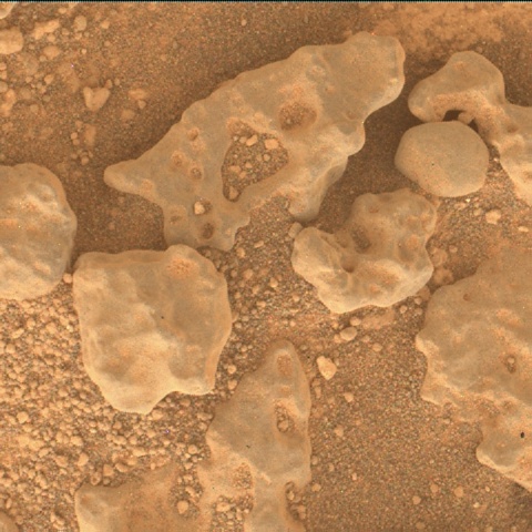 Nasa's Mars rover Curiosity acquired this image using its Mars Hand Lens Imager (MAHLI) on Sol 3637