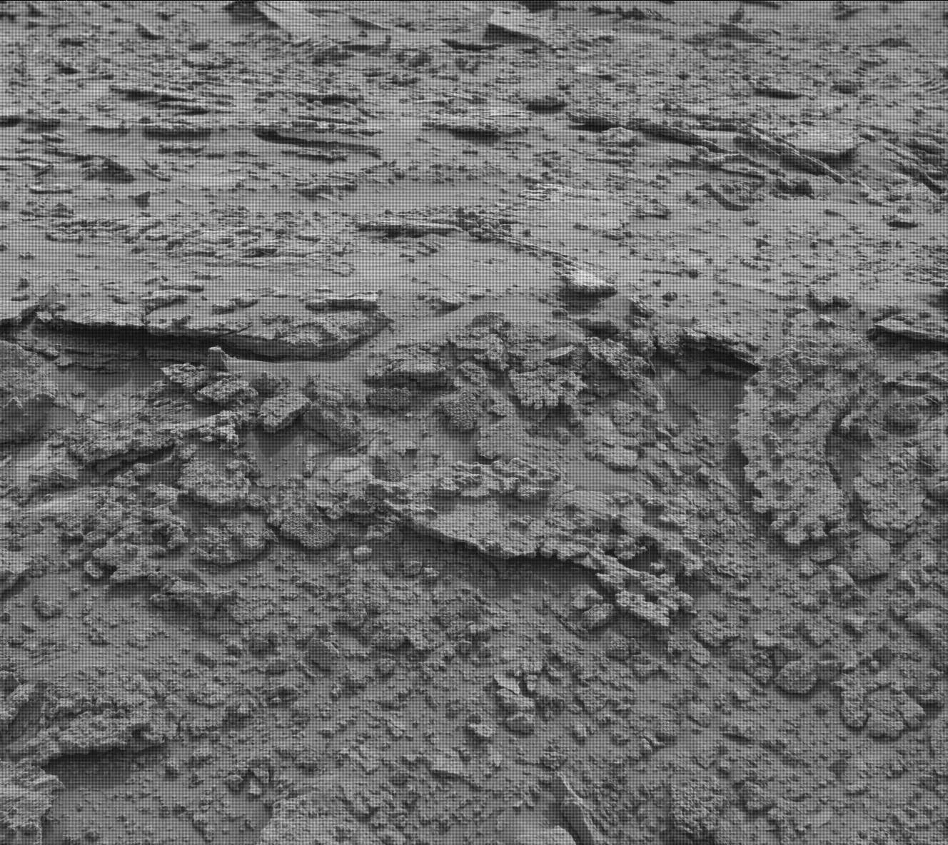 Nasa's Mars rover Curiosity acquired this image using its Mast Camera (Mastcam) on Sol 3638