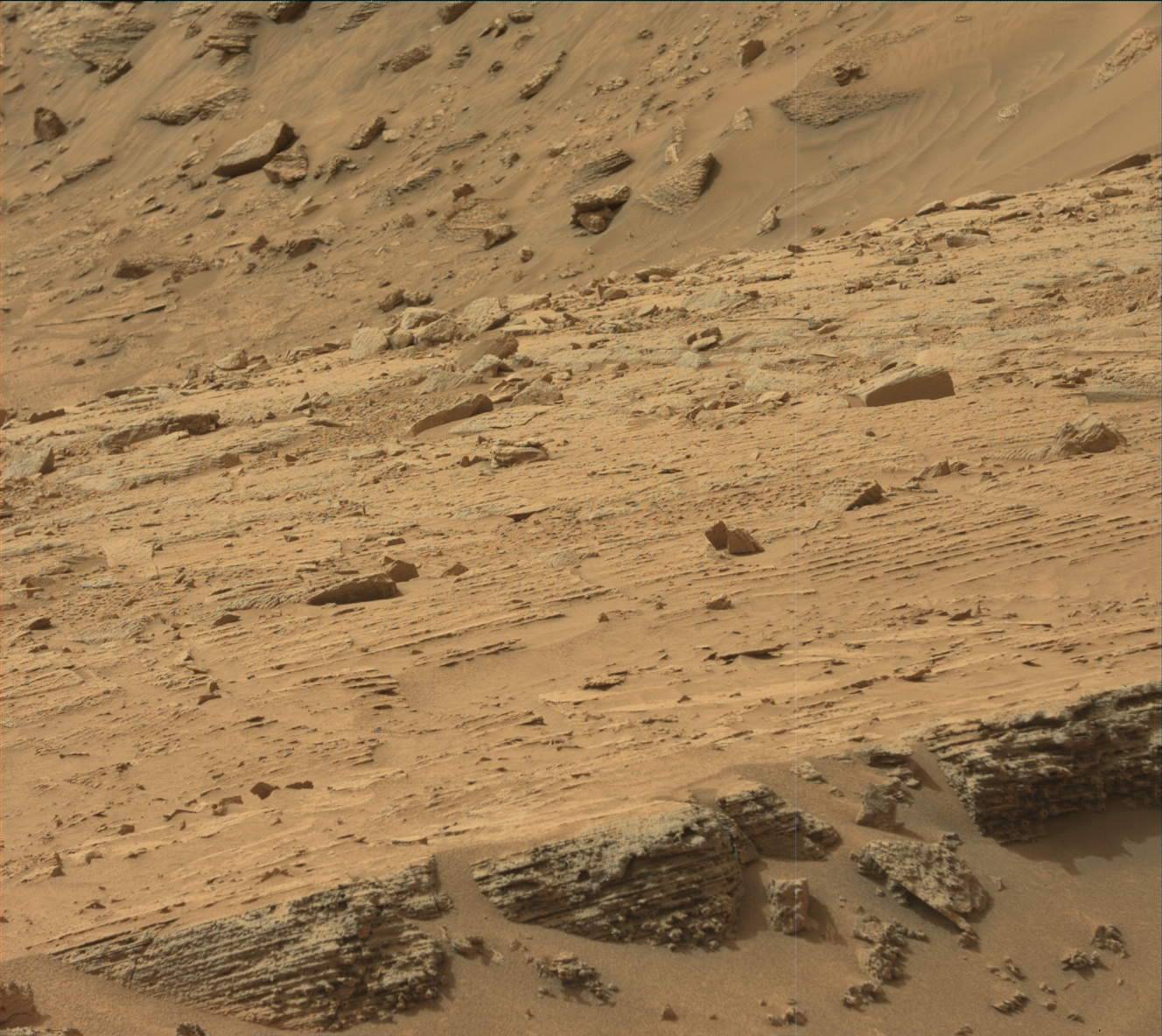 Nasa's Mars rover Curiosity acquired this image using its Mast Camera (Mastcam) on Sol 3639