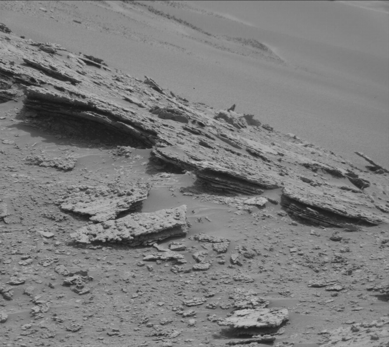 Nasa's Mars rover Curiosity acquired this image using its Mast Camera (Mastcam) on Sol 3639