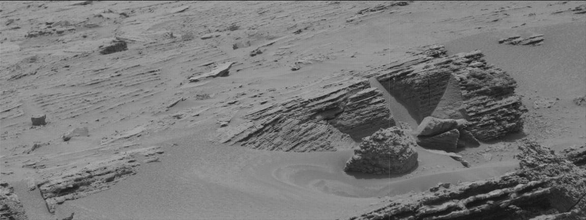 Nasa's Mars rover Curiosity acquired this image using its Mast Camera (Mastcam) on Sol 3641