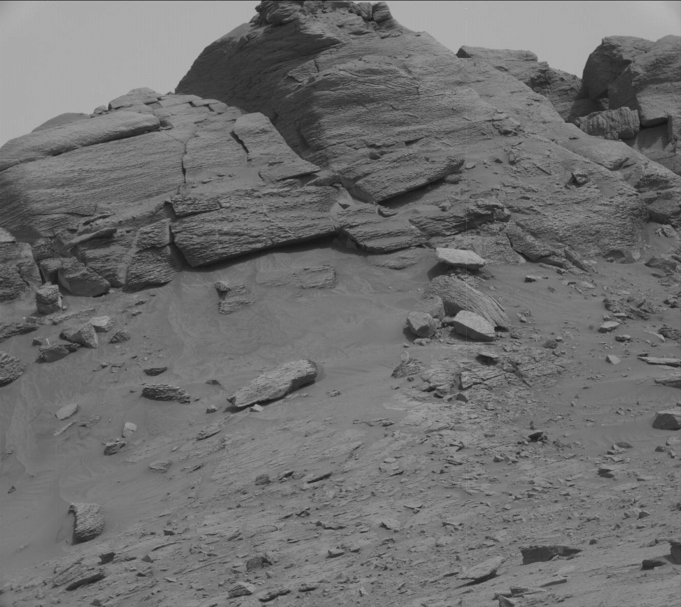 Nasa's Mars rover Curiosity acquired this image using its Mast Camera (Mastcam) on Sol 3645