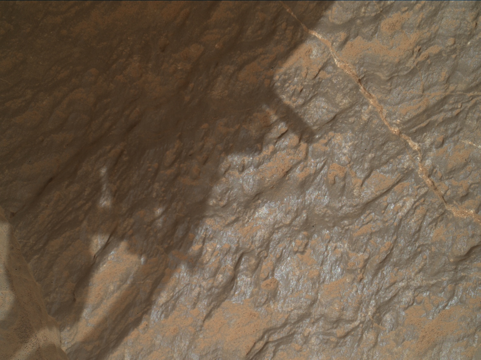 Nasa's Mars rover Curiosity acquired this image using its Mars Hand Lens Imager (MAHLI) on Sol 3646