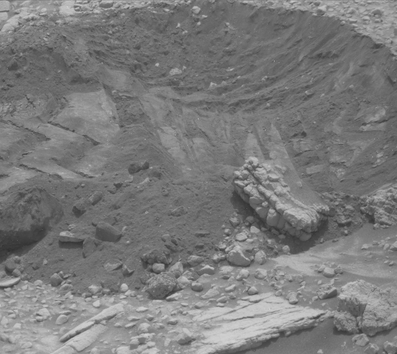 Nasa's Mars rover Curiosity acquired this image using its Mast Camera (Mastcam) on Sol 3655