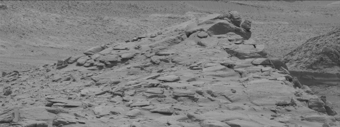 Nasa's Mars rover Curiosity acquired this image using its Mast Camera (Mastcam) on Sol 3662