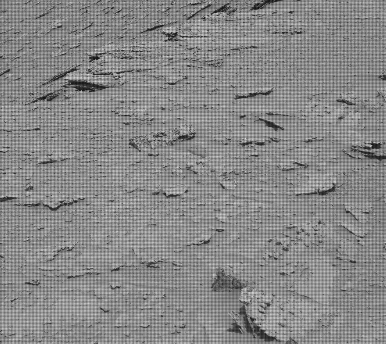 Nasa's Mars rover Curiosity acquired this image using its Mast Camera (Mastcam) on Sol 3672