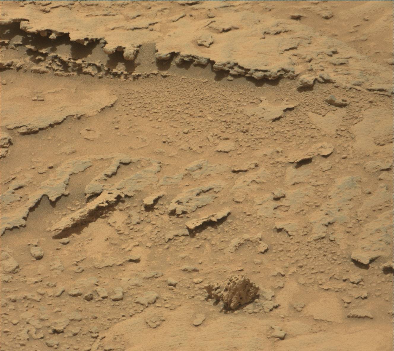 Nasa's Mars rover Curiosity acquired this image using its Mast Camera (Mastcam) on Sol 3674
