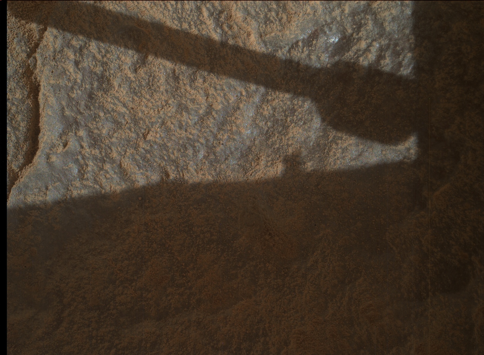 Nasa's Mars rover Curiosity acquired this image using its Mars Hand Lens Imager (MAHLI) on Sol 3674