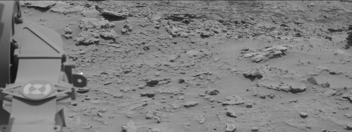Nasa's Mars rover Curiosity acquired this image using its Mast Camera (Mastcam) on Sol 3677