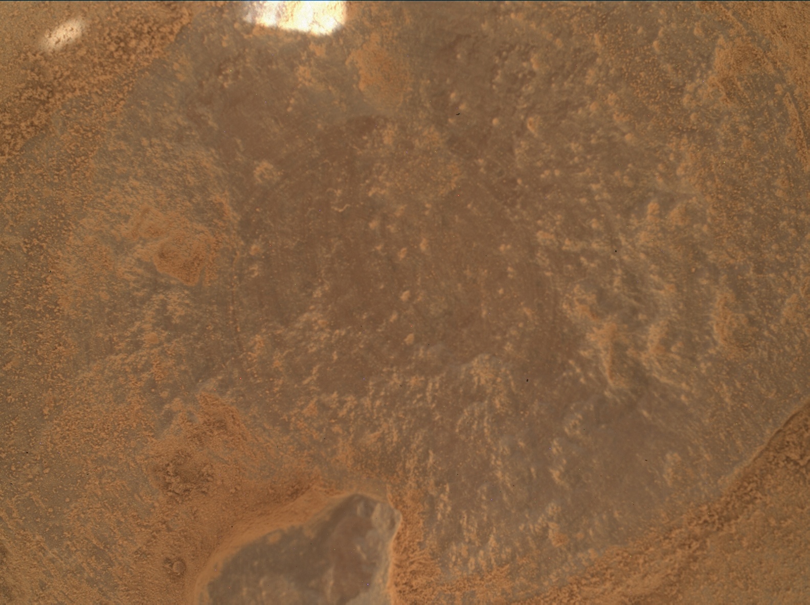 Nasa's Mars rover Curiosity acquired this image using its Mars Hand Lens Imager (MAHLI) on Sol 3677