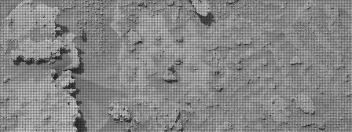 Nasa's Mars rover Curiosity acquired this image using its Mast Camera (Mastcam) on Sol 3678