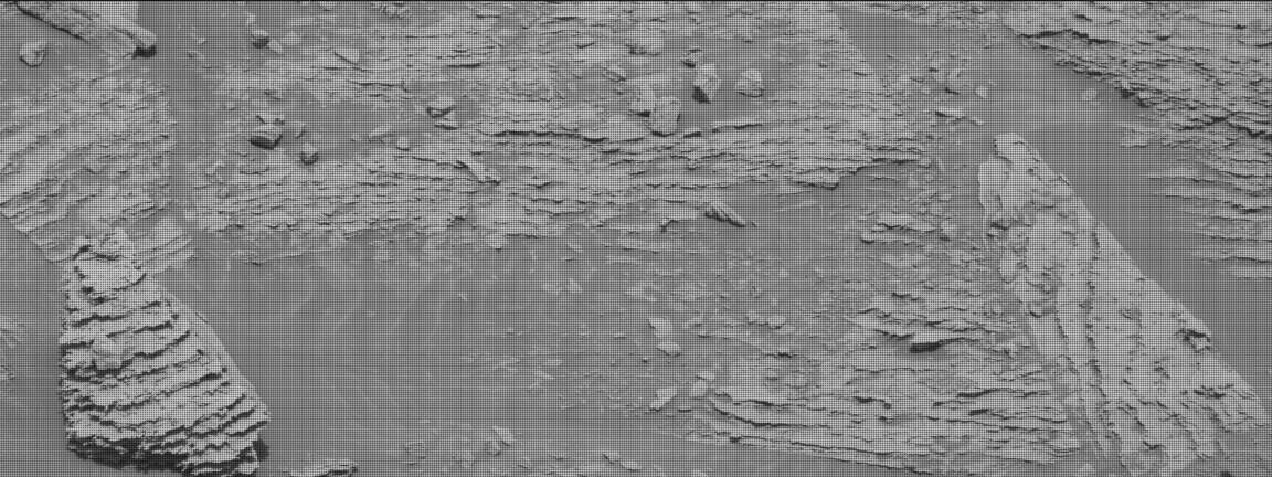 Nasa's Mars rover Curiosity acquired this image using its Mast Camera (Mastcam) on Sol 3680