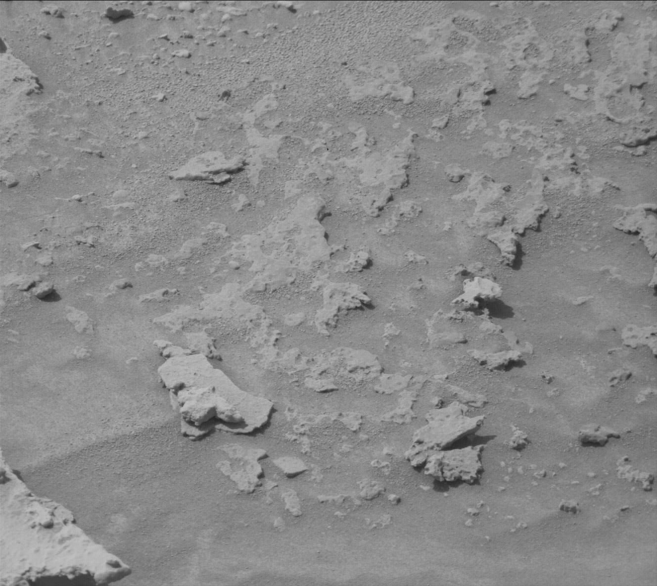 Nasa's Mars rover Curiosity acquired this image using its Mast Camera (Mastcam) on Sol 3683
