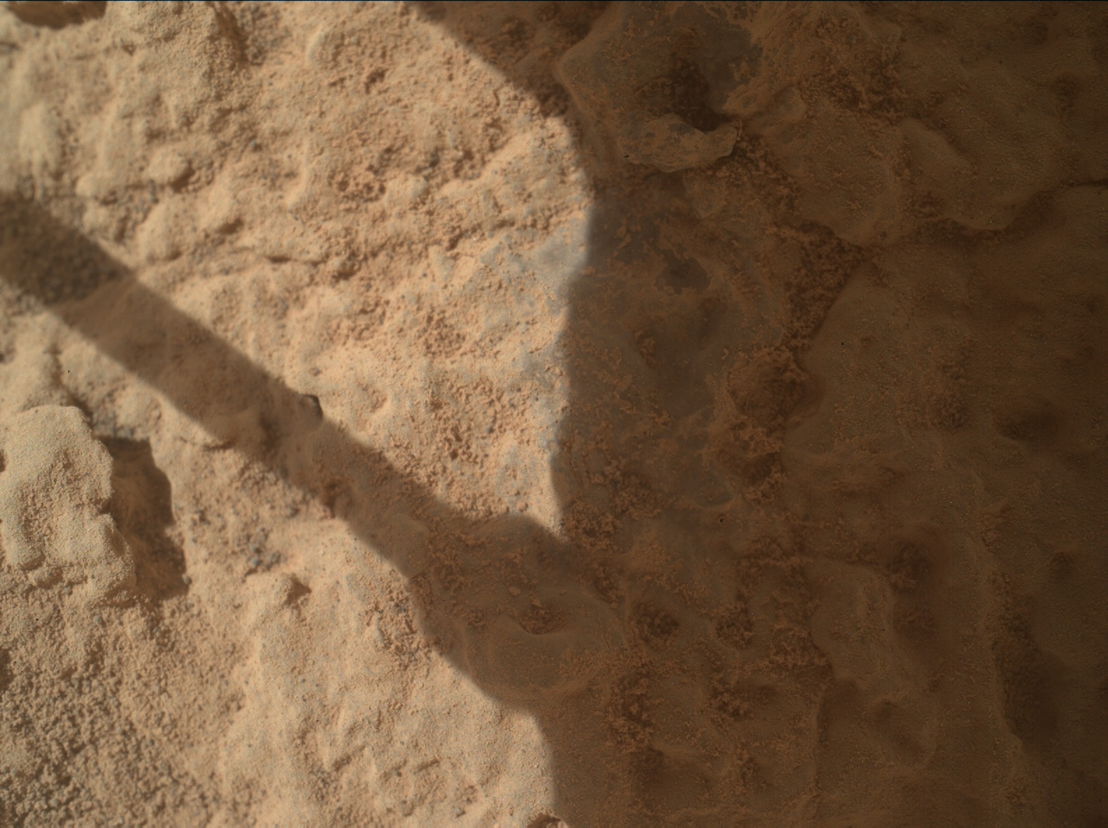 Nasa's Mars rover Curiosity acquired this image using its Mars Hand Lens Imager (MAHLI) on Sol 3684