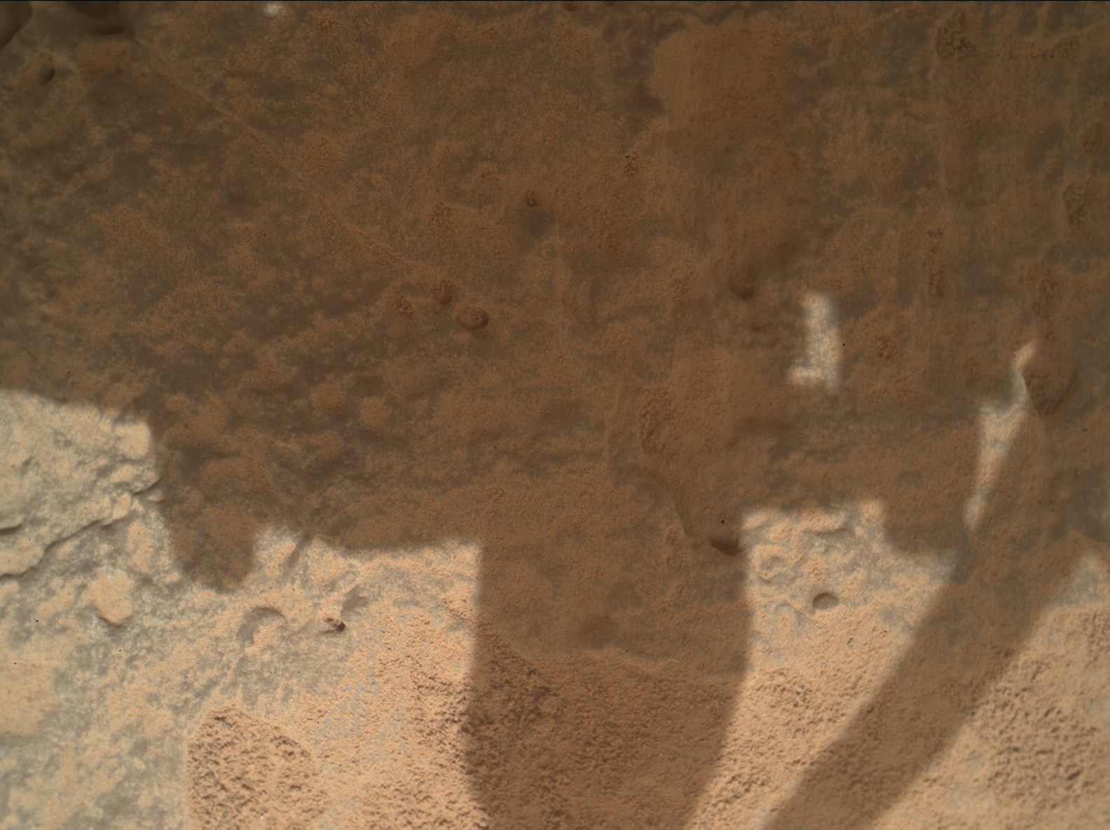 Nasa's Mars rover Curiosity acquired this image using its Mars Hand Lens Imager (MAHLI) on Sol 3688