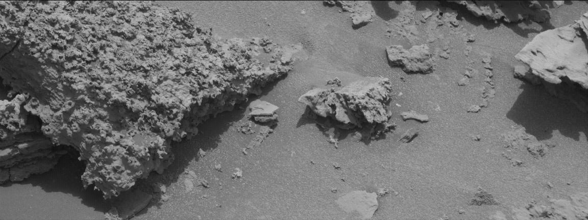 Nasa's Mars rover Curiosity acquired this image using its Mast Camera (Mastcam) on Sol 3689