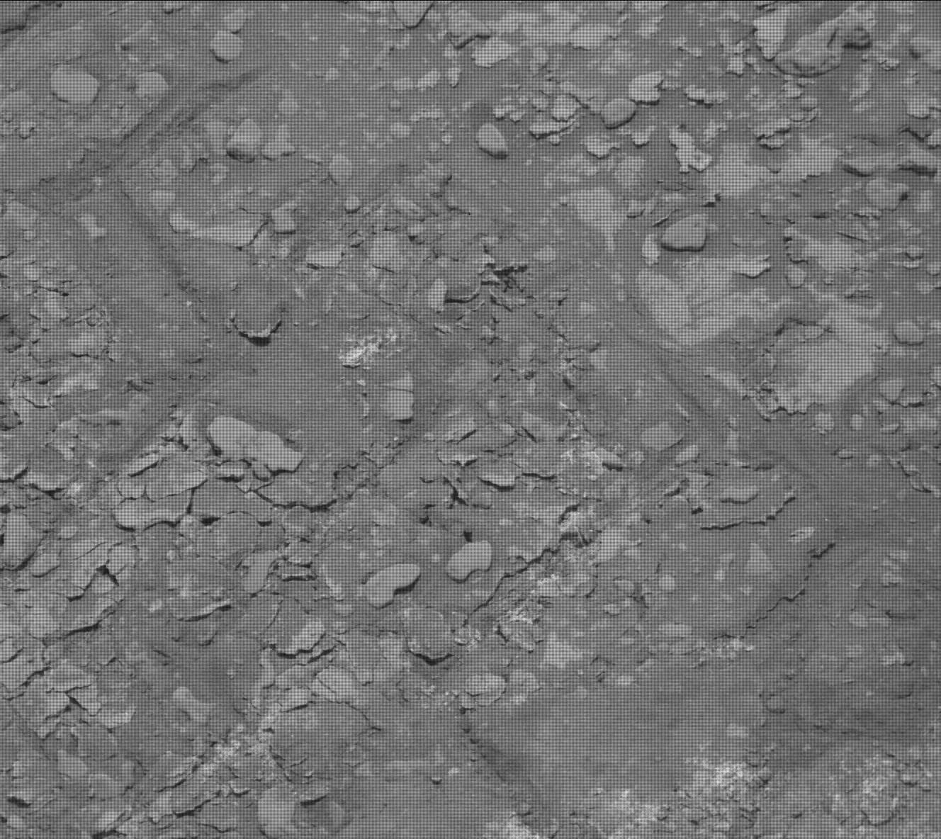Nasa's Mars rover Curiosity acquired this image using its Mast Camera (Mastcam) on Sol 3699