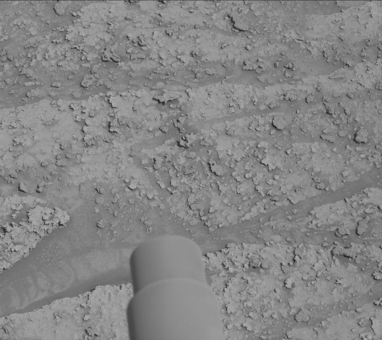 Nasa's Mars rover Curiosity acquired this image using its Mast Camera (Mastcam) on Sol 3703