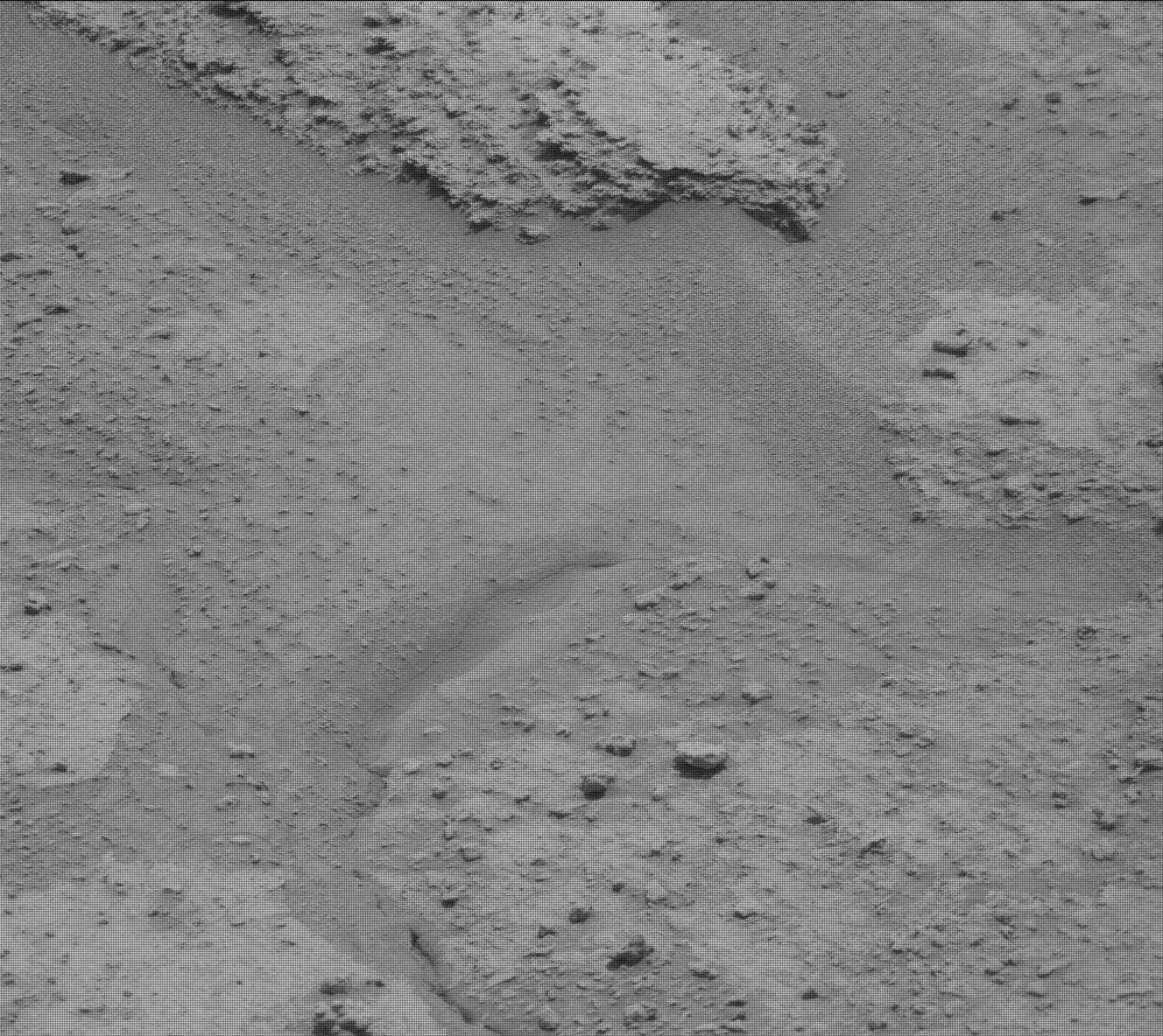 Nasa's Mars rover Curiosity acquired this image using its Mast Camera (Mastcam) on Sol 3703