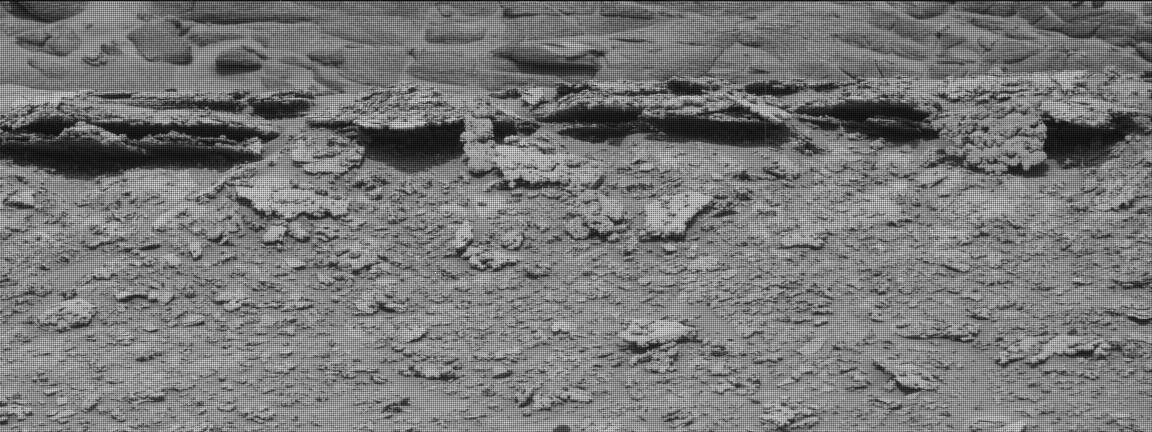 Nasa's Mars rover Curiosity acquired this image using its Mast Camera (Mastcam) on Sol 3705